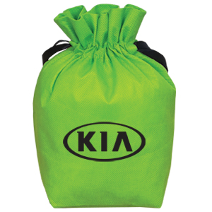 NW6797-NON WOVEN DRAWSTRING POUCH-Lime Green